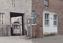 Tajemnicza biała ściana, czyli przejazd tramwajow