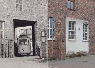 Tajemnicza biała ściana, czyli przejazd tramwajow