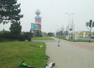 Hulajnogi miejskie i ekologiczny bałagan