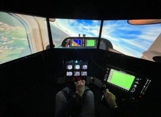 Symulator lotu, nowa oferta Aeroklubu Słupskiego