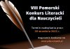 Pomorski Konkurs Literacki dla Nauczycieli