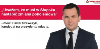 Rozmowa z Pawłem Szewczykiem. W Radzie Miasta zasiada 18 lat. Obecnie kandyduje na stanowisko prezydenta Słupska