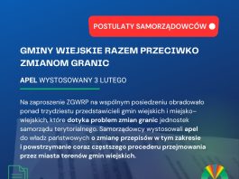 Związek Gmin Wiejskich RP od lat zabiega o zmianę przepisów