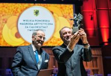 Leszek Kułakowski z Wielką Pomorską Nagrodą Artystyczną