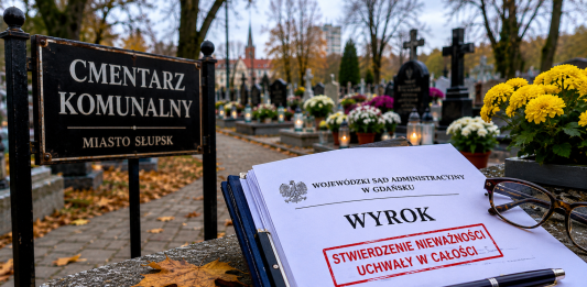 Sąd unieważnił regulamin cmentarzy w Słupsku. Rada Miejska przekroczyła swoje kompetencje
